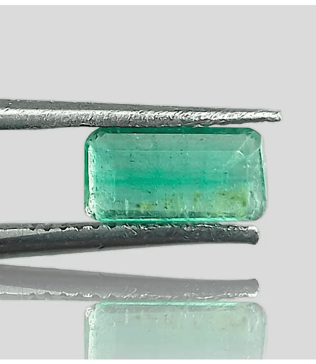 1.01ct Zambian Emerald , 100% Natural Gem - SMSGEMS 