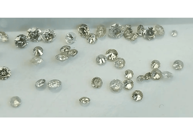 1.01ct White to Faint Color natural untreated Diamond Parcel. - SMSGEMS 