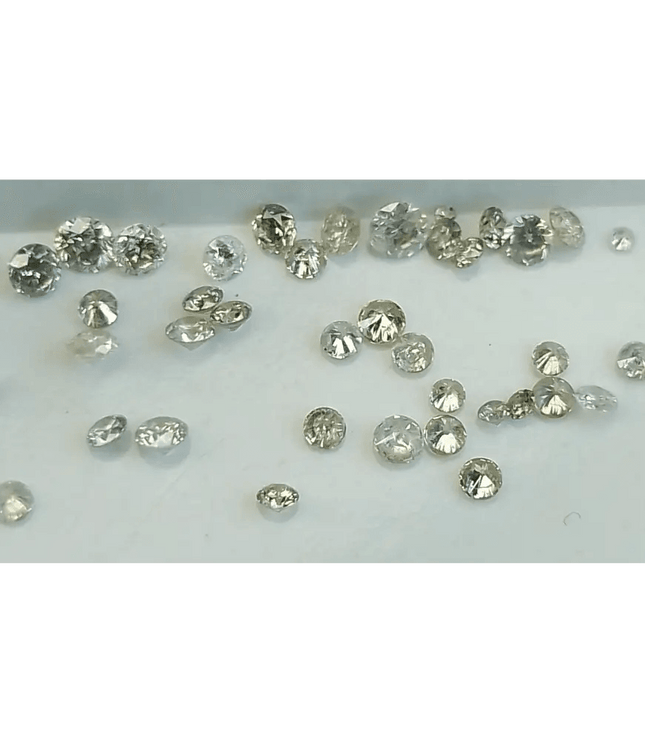 1.01ct White to Faint Color natural untreated Diamond Parcel. - SMSGEMS 