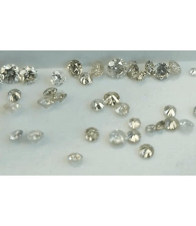 1.01ct White to Faint Color natural untreated Diamond Parcel. - SMSGEMS 