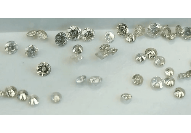1.01ct White to Faint Color natural untreated Diamond Parcel. - SMSGEMS 