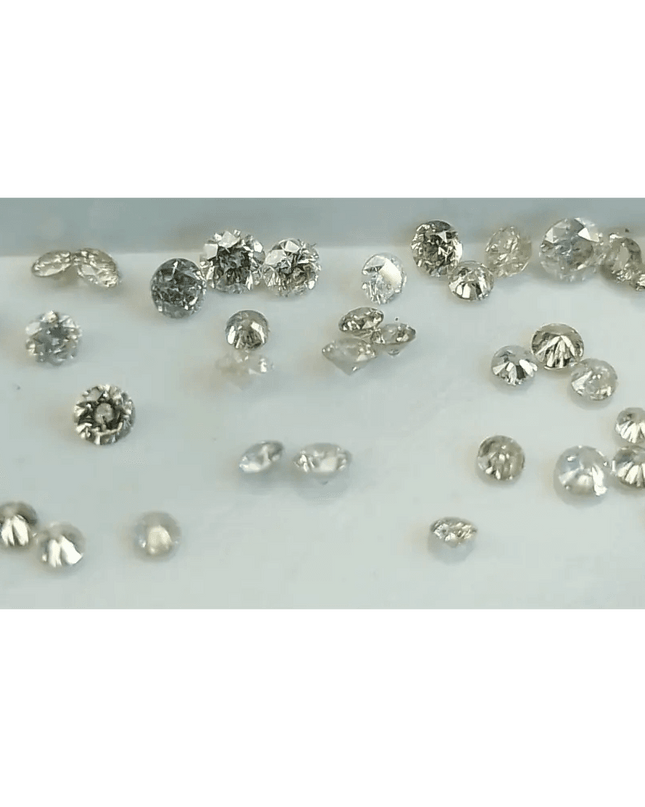 1.01ct White to Faint Color natural untreated Diamond Parcel. - SMSGEMS 
