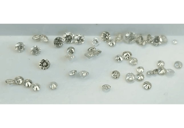 1.01ct White to Faint Color natural untreated Diamond Parcel. - SMSGEMS 