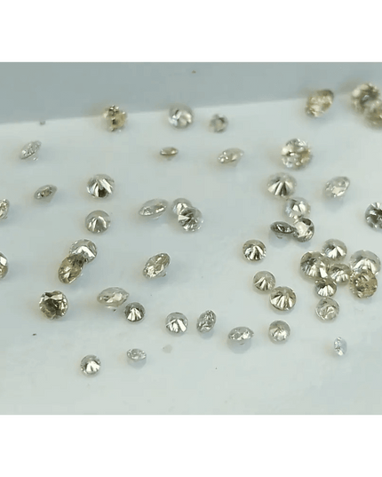 1.03ct faint to Fancy light Color natural untreated Diamond Parcel. - SMSGEMS 