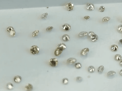 1.03ct faint to Fancy light Color natural untreated Diamond Parcel. - SMSGEMS 