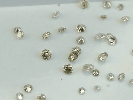 1.03ct faint to Fancy light Color natural untreated Diamond Parcel. - SMSGEMS 