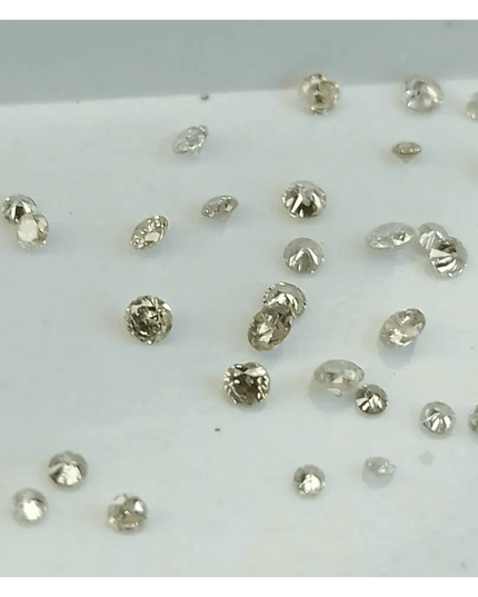 1.03ct faint to Fancy light Color natural untreated Diamond Parcel. - SMSGEMS 