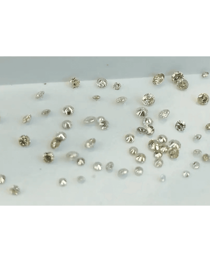 1.03ct faint to Fancy light Color natural untreated Diamond Parcel. - SMSGEMS 