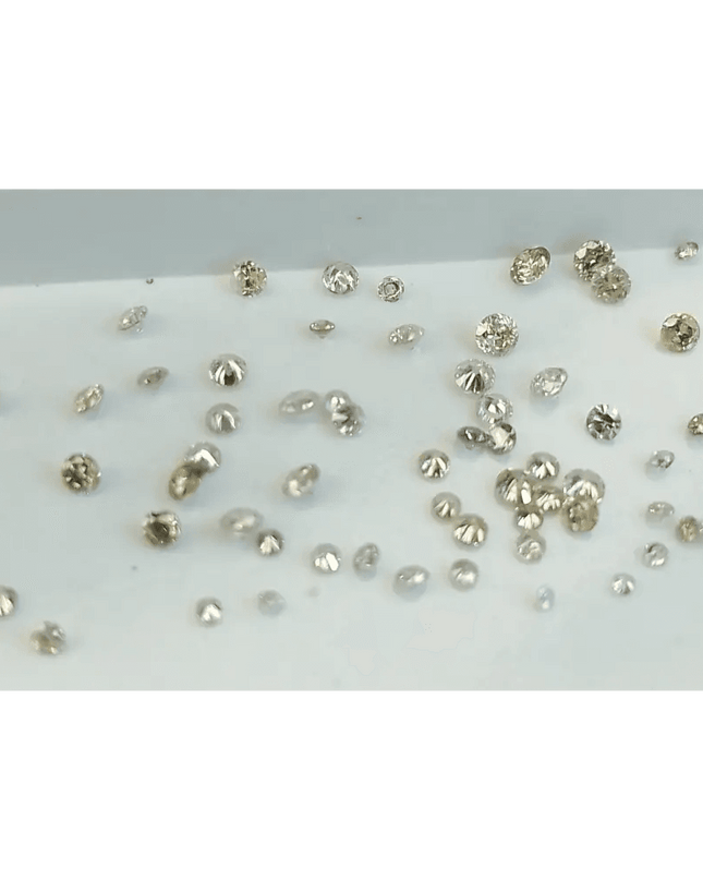 1.03ct faint to Fancy light Color natural untreated Diamond Parcel. - SMSGEMS 