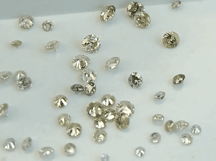 1.03ct faint to Fancy light Color natural untreated Diamond Parcel. - SMSGEMS 