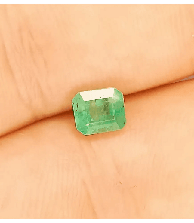 1.05ct Ethiopian Emerald, 100% Natural Gem - SMSGEMS 