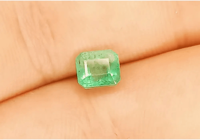 1.05ct Ethiopian Emerald, 100% Natural Gem - SMSGEMS 