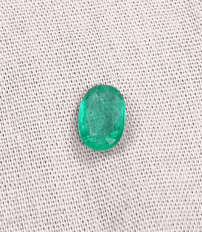 1.06ct Beautiful Zambian Emerald, Natural Emerald - SMSGEMS 
