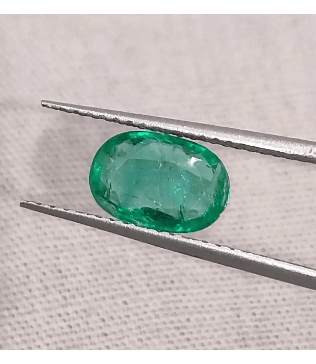 1.06ct Beautiful Zambian Emerald, Natural Emerald - SMSGEMS 