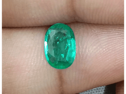 1.06ct Beautiful Zambian Emerald, Natural Emerald - SMSGEMS 