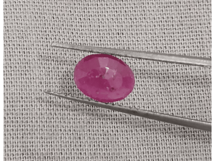 1.07ct Mozambique Ruby, Natural Earth Mined Gem - SMSGEMS 