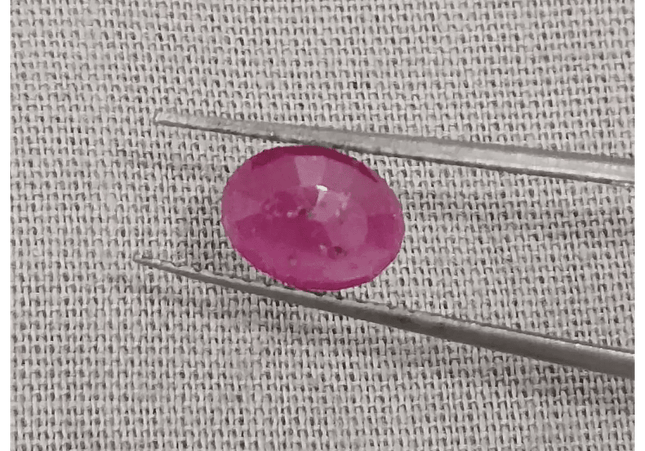 1.07ct Mozambique Ruby, Natural Earth Mined Gem - SMSGEMS 