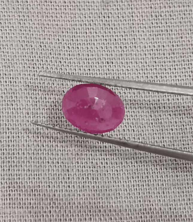 1.07ct Mozambique Ruby, Natural Earth Mined Gem - SMSGEMS 