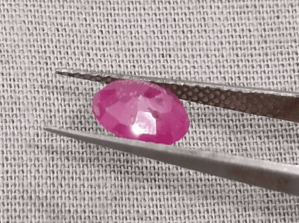 1.07ct Mozambique Ruby, Natural Earth Mined Gem - SMSGEMS 
