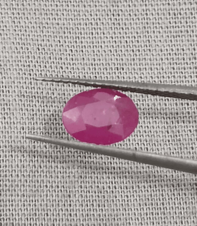 1.07ct Mozambique Ruby, Natural Earth Mined Gem - SMSGEMS 
