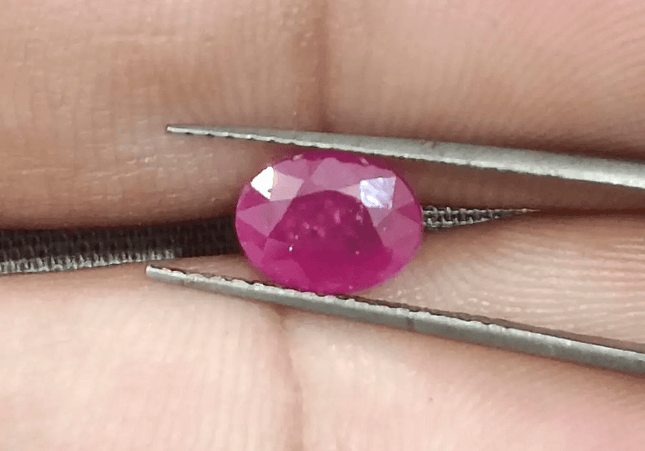 1.07ct Mozambique Ruby, Natural Earth Mined Gem - SMSGEMS 