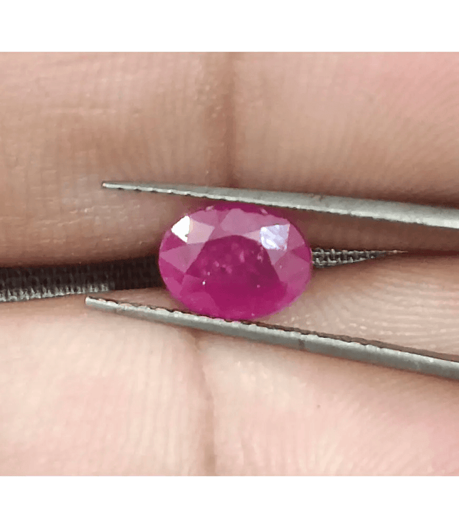 1.07ct Mozambique Ruby, Natural Earth Mined Gem - SMSGEMS 