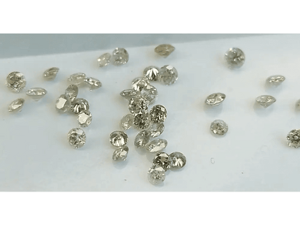 1.11ct faint to light Brown natural untreated Diamond Parcel. - SMSGEMS 