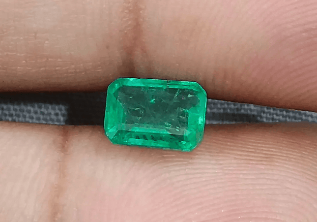1.12ct Zambian Emerald, Natural Emerald - SMSGEMS 