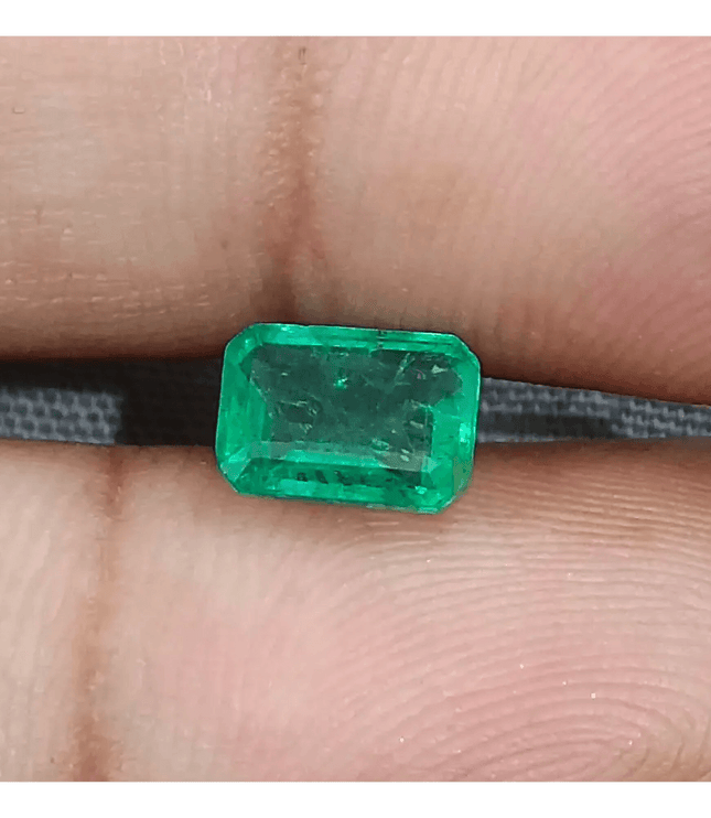 1.12ct Zambian Emerald, Natural Emerald - SMSGEMS 