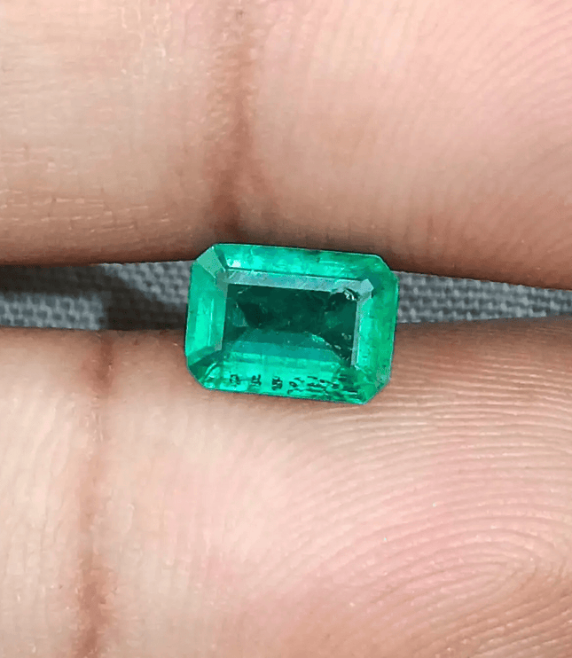 1.12ct Zambian Emerald, Natural Emerald - SMSGEMS 