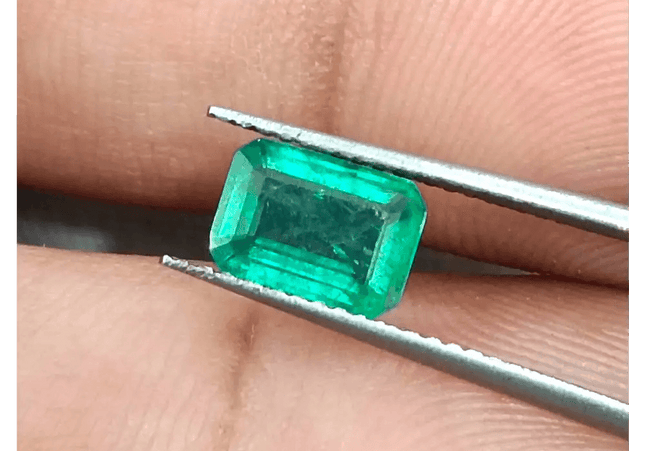 1.12ct Zambian Emerald, Natural Emerald - SMSGEMS 