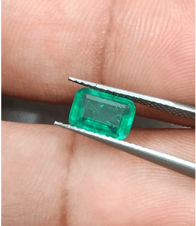 1.12ct Zambian Emerald, Natural Emerald - SMSGEMS 