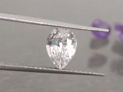 1.14ct Full luster White Sapphire, Untreated Natural Gemstone. - SMSGEMS 