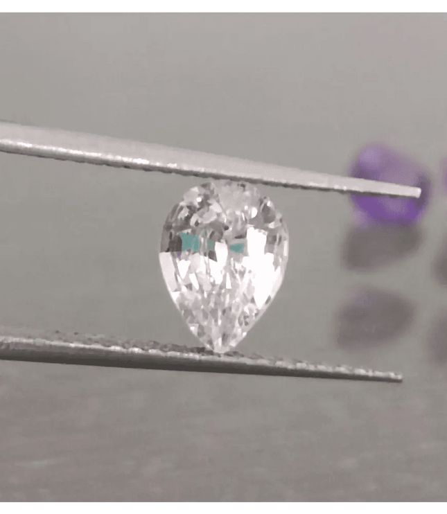 1.14ct Full luster White Sapphire, Untreated Natural Gemstone. - SMSGEMS 