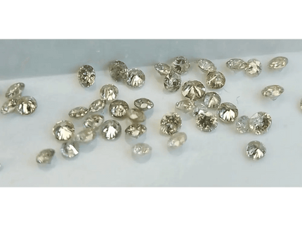 1.15ct faint to light Brown natural untreated Diamond Parcel. - SMSGEMS 