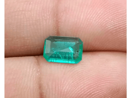 1.16ct Zambian Emerald , 100% Natural Earth Mined Gemstone - SMSGEMS 