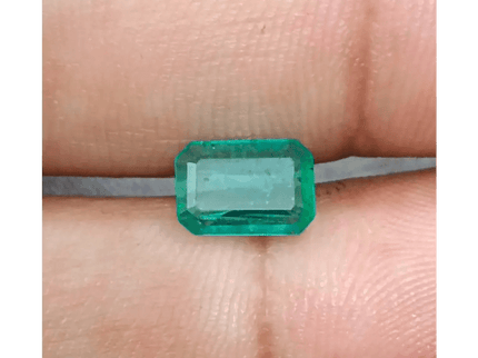 1.16ct Zambian Emerald , 100% Natural Earth Mined Gemstone - SMSGEMS 