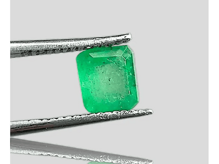 1.16ct Vivid Grass Green Emerald , 100% Natural Gem - SMSGEMS 