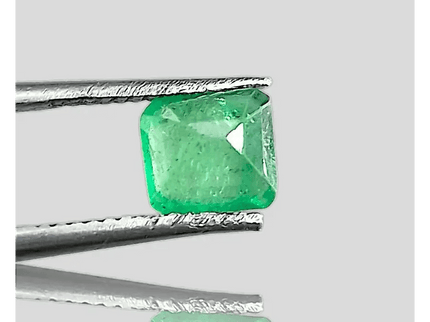 1.16ct Vivid Grass Green Emerald , 100% Natural Gem - SMSGEMS 