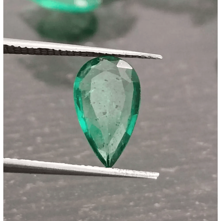 1.19ct Vivid Green Emerald, 100% Natural Earthmined Gem - SMSGEMS 