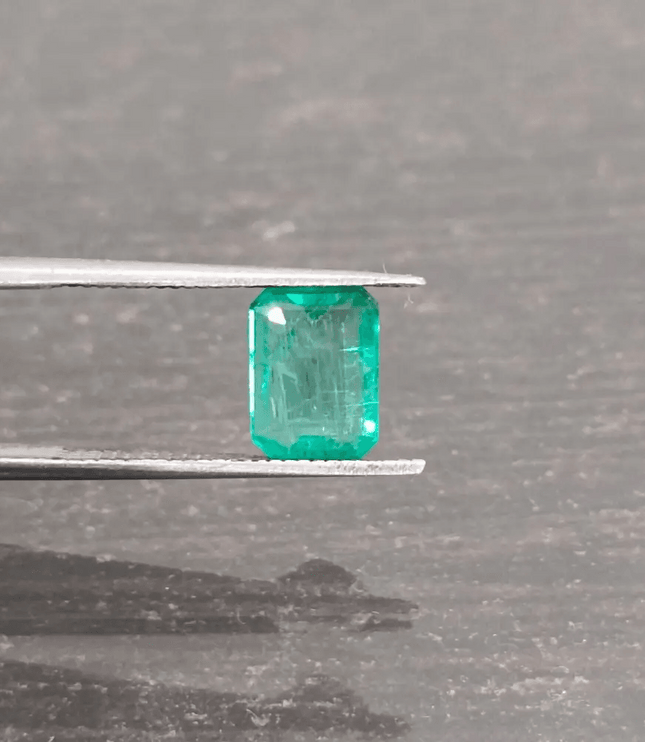 1.22ct Zambian Emerald, 100% Natural Gem - SMSGEMS 
