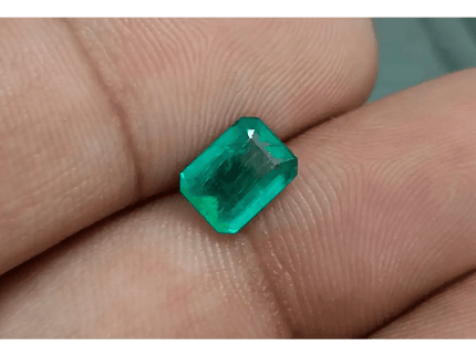 1.22ct Zambian Emerald, 100% Natural Gem - SMSGEMS 
