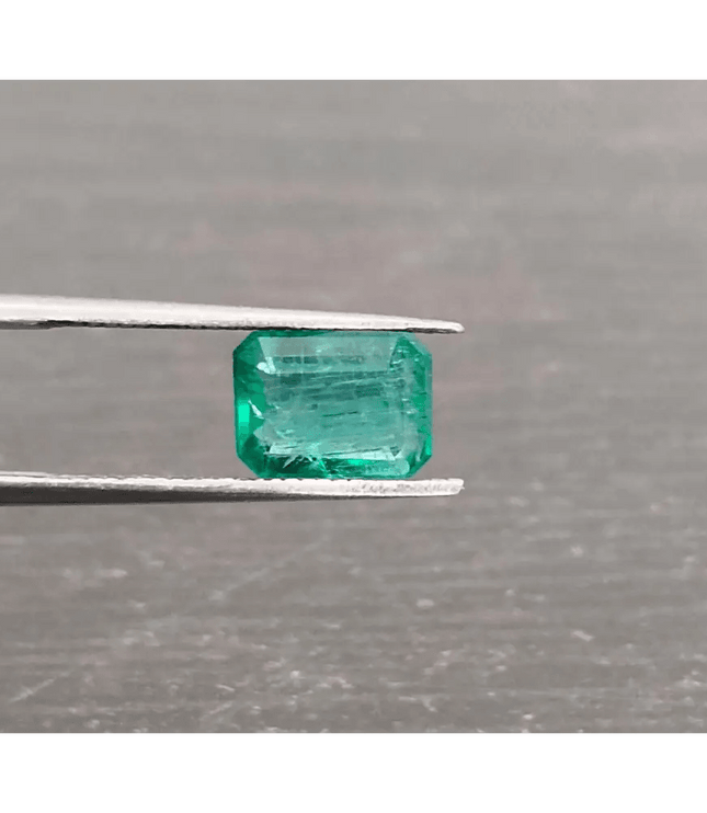 1.22ct Zambian Emerald, 100% Natural Gem - SMSGEMS 