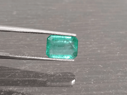 1.22ct Zambian Emerald, 100% Natural Gem - SMSGEMS 