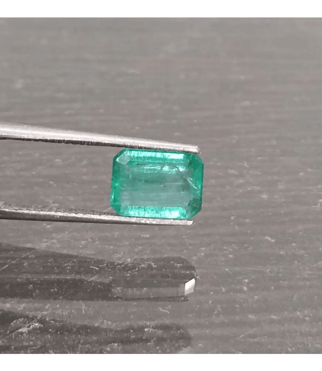 1.22ct Zambian Emerald, 100% Natural Gem - SMSGEMS 