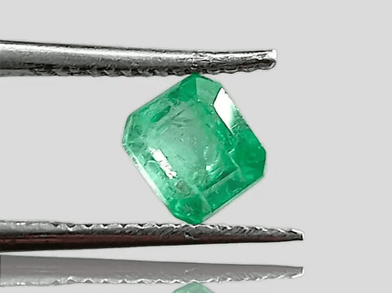 1.27ct Zambian Emerald , 100% Natural Gem - SMSGEMS 