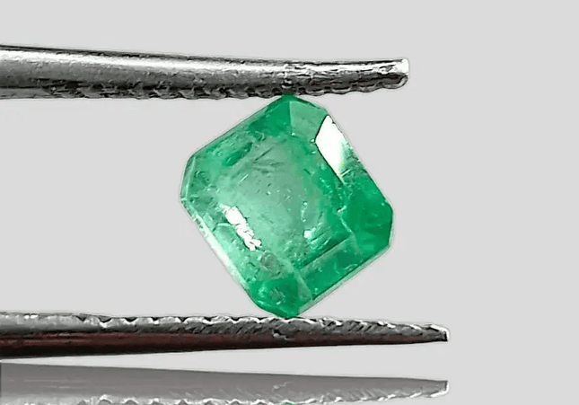 1.27ct Zambian Emerald , 100% Natural Gem - SMSGEMS 