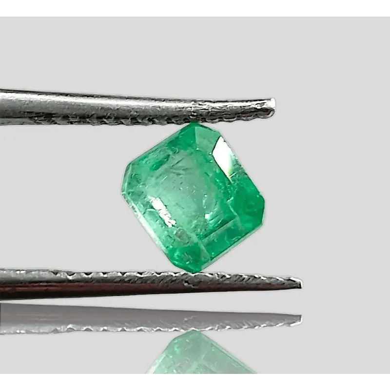 1.27ct Zambian Emerald , 100% Natural Gem - SMSGEMS 