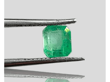 1.27ct Zambian Emerald , 100% Natural Gem - SMSGEMS 