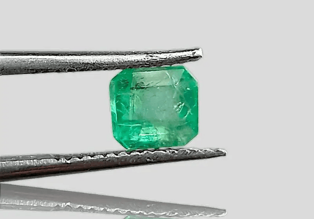 1.27ct Zambian Emerald , 100% Natural Gem - SMSGEMS 